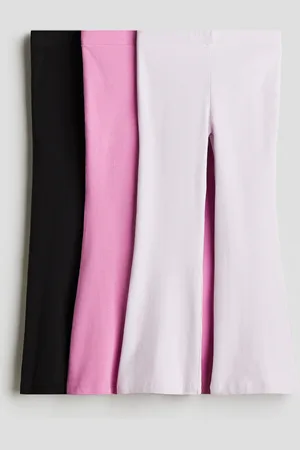 H&M H&M - 3-pack flared cotton leggings