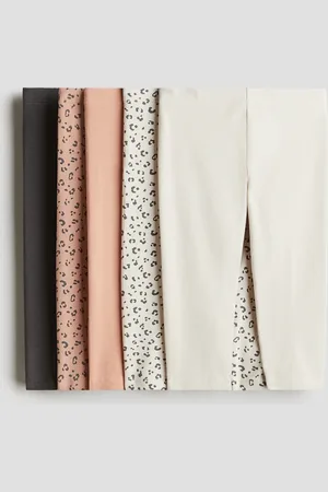 H&M H&M - 5-pack cotton Capri leggings