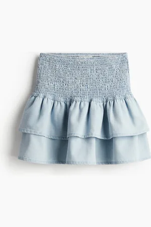 H&M H&M - Smock-waisted tiered skirt
