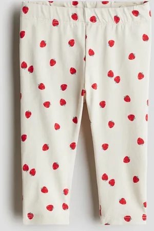 H&M H&M - Printed cotton leggings