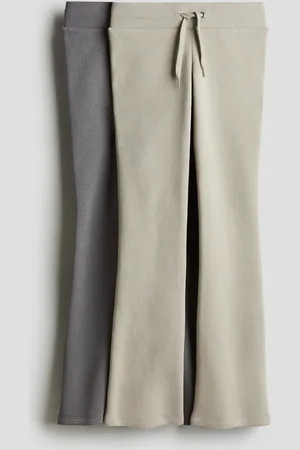 H&M H&M - 2-pack flared sweatshirt joggers