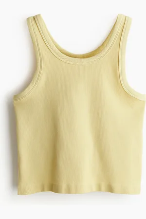 H&M H&M - Cropped seamless sports vest top in DryMove™