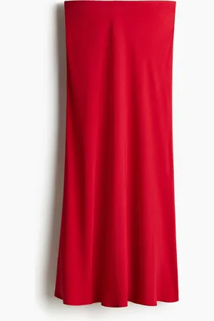 H&M Crêpe slip skirt