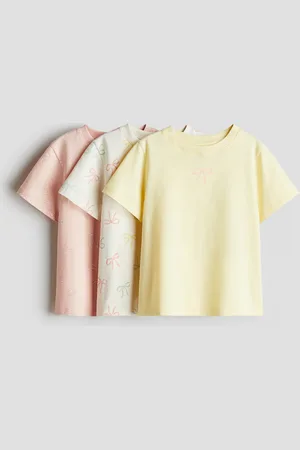 H&M H&M - 3-pack printed jersey tops
