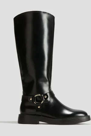 H&M Knee-high biker boots