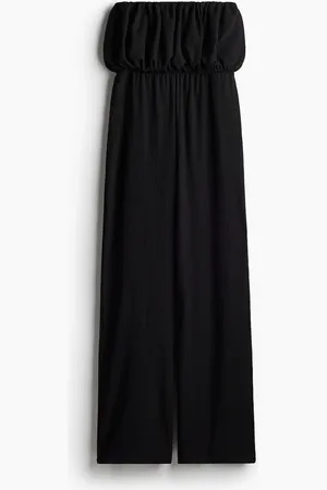 H&M Ribbed bandeau jumpsuit