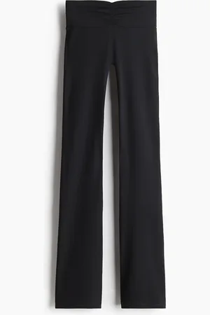 H&M H&M - Flared yoga leggings with SoftMove™ Lycra®