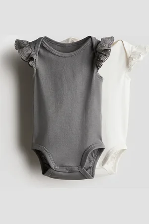 H&M 2-pack cotton jersey bodysuits