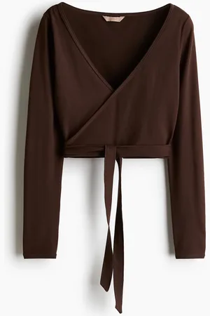 H&M Short wrap top