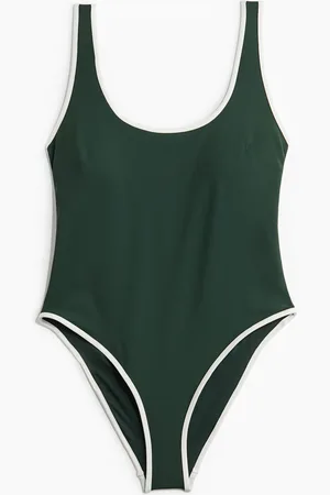 H&M Padded-cup High Leg Swimsuit