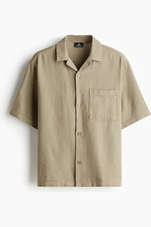 H&M Regular Fit Textured resort shirt