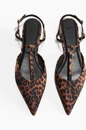 H&M Pointed satin sandals
