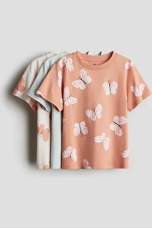 H&M H&M - 3-pack printed jersey tops