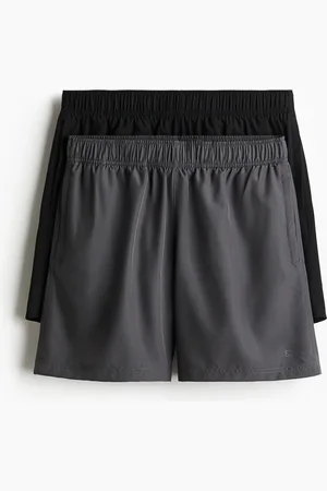 H&M 2-pack mid-length sports shorts with DryMove