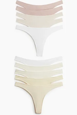 H&M H&M - 10-pack cotton thong briefs