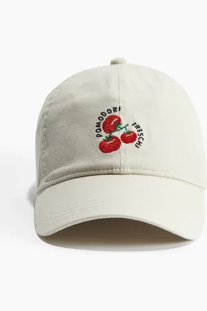 H&M Embroidered-motif twill cap