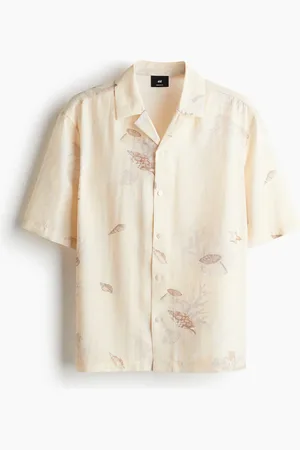 H&M H&M - Regular Fit Lyocell-blend resort shirt