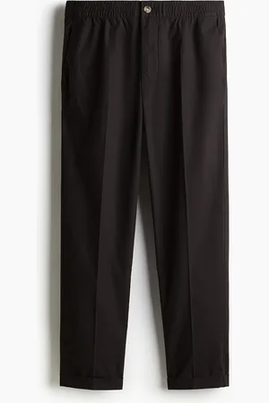 H&M H&M - Regular Fit Cropped cotton trousers