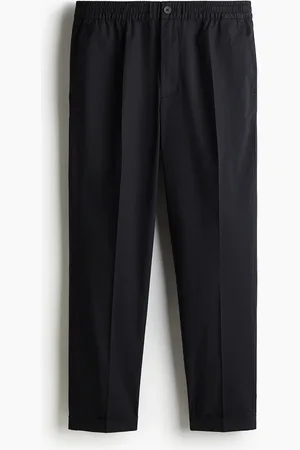 H&M Regular Fit Cropped cotton trousers