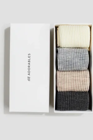 H&M H&M - 4-pack wool-blend socks