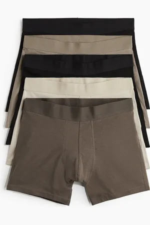 H&M 5-pack mid trunks with Lycra