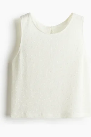 H&M Textured-knit vest top