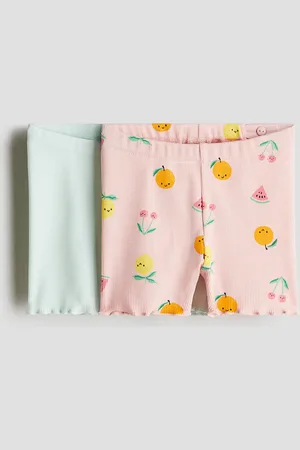 H&M H&M - 2-pack ribbed cycling shorts
