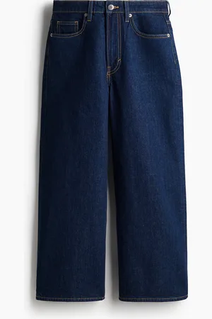 H&M Wide High Cropped Jeans