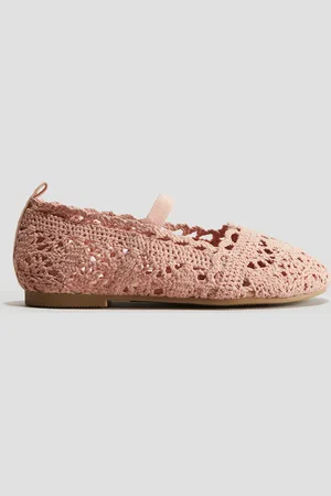 H&M H&M - Crochet-look ballet pumps