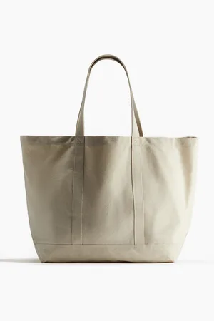 H&M H&M - Cotton canvas beach bag