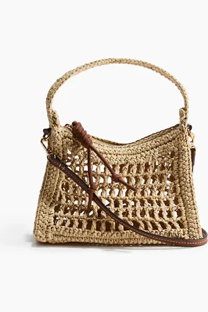 H&M H&M - Straw crossbody bag