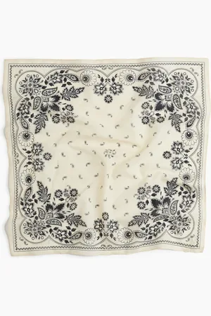 H&M H&M - Patterned cotton scarf