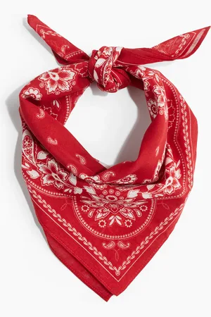 H&M H&M - Patterned cotton scarf