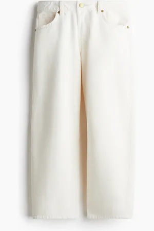 H&M Barrel High Cropped Jeans