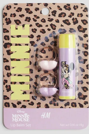 H&M H&M - Lip balm and rings set