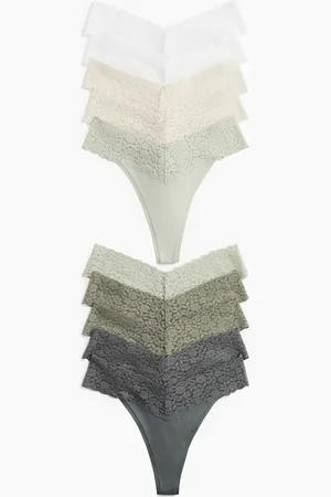 H&M H&M - 10-pack lace thong briefs