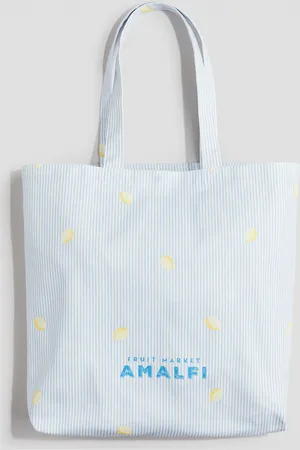 H&M H&M - Printed canvas tote bag
