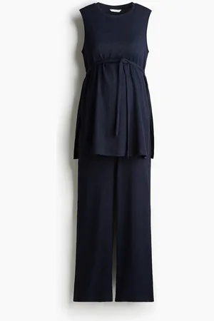 H&M H&M - MAMA 2-piece textured jersey set
