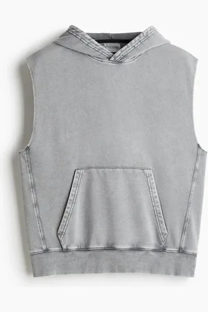 H&M H&M - Loose Fit Sleeveless sports hoodie