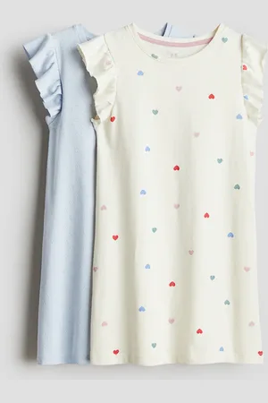 H&M H&M - 2-pack cotton nightdresses