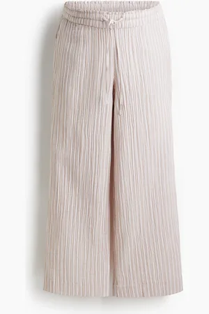 H&M H&M - MAMA Wide muslin trousers