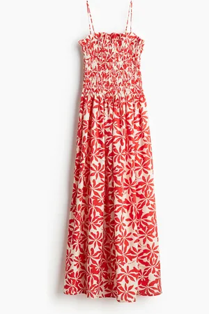 H&M H&M - Smocked-bodice strappy dress