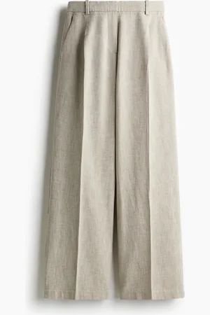 H&M H&M - Wide linen-blend trousers