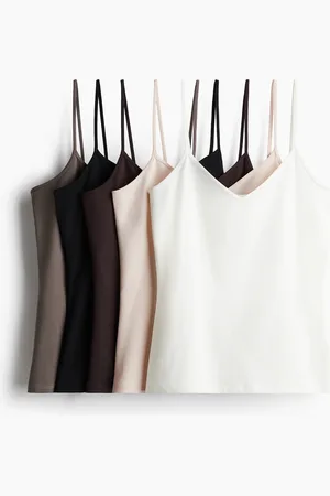 H&M H&M - 5-pack strappy tops