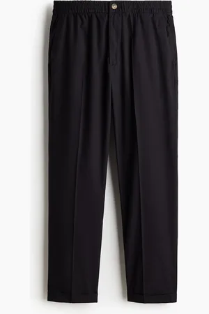 H&M H&M - Regular Fit Cropped cotton trousers
