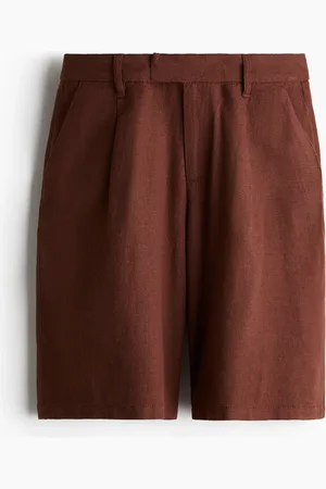 H&M H&M - Knee-length linen-blend shorts