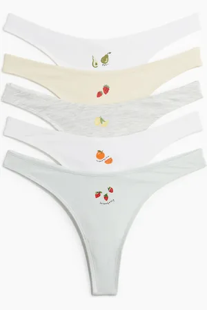 H&M H&M - 5-pack cotton thong briefs