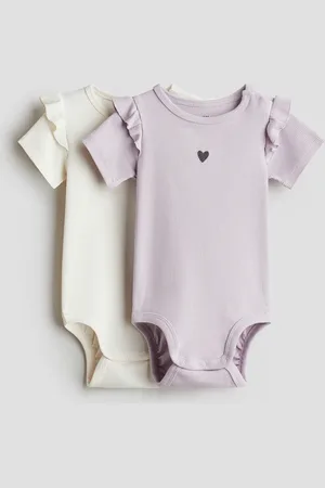 H&M H&M - 2-pack pointelle bodysuits