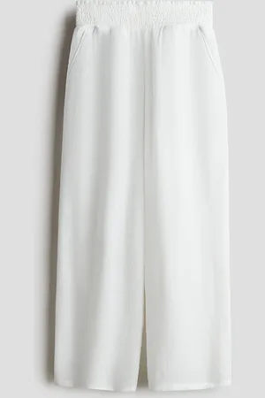 H&M H&M - Smocked crinkled trousers