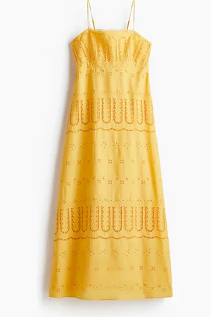 H&M H&M - Broderie anglaise strappy dress